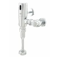 ZURN Automatic Flush Valve: EcoVantage®, 0.5 gpf Gallons per Flush, Electric, Exposed, Top, Piston (MPN ZTR6203-EWS-HW)