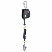 DBI-SALA Self-Retracting Lifeline: Stainless Steel Carabiner Anchor, Harness Swivel Snap Hook (MPN 3500091)