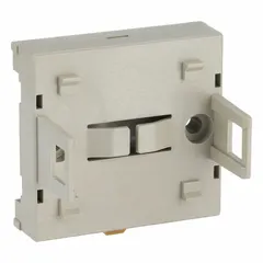 Combination socket for DIN-rail or surface mounting, designed to interface with compatible relays in control panels and automation systems. Provides a standardized connection point for relay installation and replacement without rewiring.