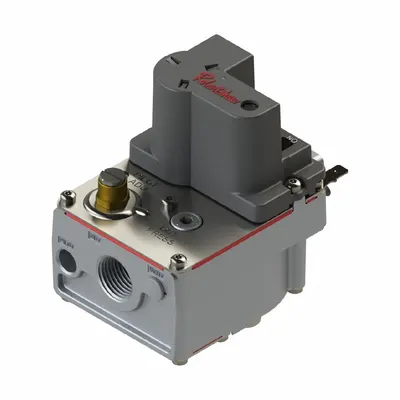 ROBERTSHAW Gas Valve: Direct Spark Ignition/Hot Surface Ignition, Single Stage, 320,000 BtuH - Direct Ignition Gas Valves