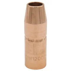 Standard-duty, self-insulated conical nozzle for MIG welding. Directs shielding gas and protects the contact tip. Designed for use with AccuLock MDX contact tips. Sold in a 2-pack.