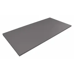 DURHAM MFG Replacement Shelf: 400 lb, Overall Dim. 70 in L x 33 in W x 1 1/2 in H, Gray, (4) Clips (MPN HDC-SH-3672CLIP-95). Key specifications — Color: Gray; Finish: Powder Coated; Includes: (4) Clips; For Use With: 4-Sided Mesh Trucks; Brand: DURHAM MFG.