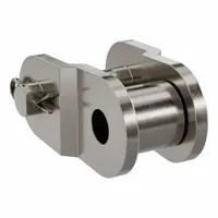 TSUBAKI Offset Link: For Nickel-Plated Steel Roller Chains, 50, Single Strand, 5/8 in Pitch, 5 PK (MPN 50NP O/L)