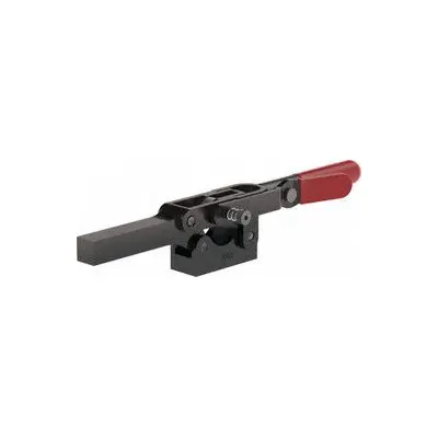 DE-STA-CO Horizontal Handle Toggle Clamp: Locking Horizontal Handle, Solid Base Mounting - Nonreflective Toggle Clamps