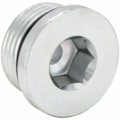 PARKER 32 HP5ON-S Threaded High-Pressure Pipe Plug, 2 in, Steel, 2000 psi - Threaded High-Pressure Pipe Fittings