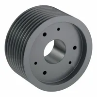 APPROVED VENDOR V-Belt Pulley: 5V1130, 8 Groove, 11.3 in OD, Bushed Bore, F, For 5V/5VX Belt Section (MPN 85V1130F)