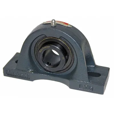 SEALMASTER Pillow Block Bearing: 1 11/16 in Bore, Cast Iron, Set Screws - Medium Duty Pillow Block Ball Bearings