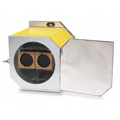 DRYROD Benchtop Electrode Oven, 120V, Yellow, 150 lb Capacity - Benchtop Electrode Ovens