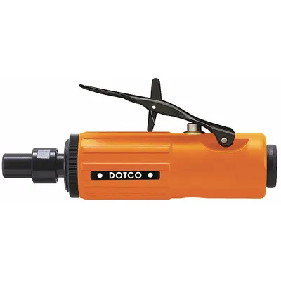 DOTCO Die Grinder: Straight Tool, 0.3 hp Horsepower, 30,000 RPM Max. Speed - Air-Powered Straight Die Grinders