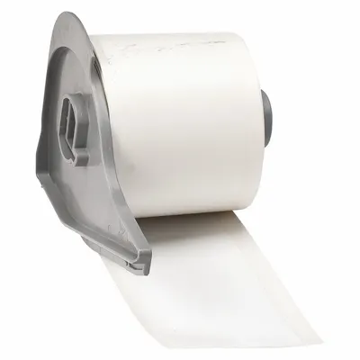 BRADY Continuous Label Stock: 2 in x 50 ft, Polypropylene, White (Gloss) - Brady Thermal Transfer Continuous Label Rolls