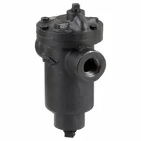 Steam Trap: Cast Iron, 1/2 in FNPT, 955 lb/hr, 125 psi Max., 450°F Max., Strainer Not Included (MPN IB11-2-125G)