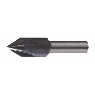 CLEVELAND Countersink: 60°, 4 Flute, 1/2 in Body Dia - Four-Flute Machine Countersinks
