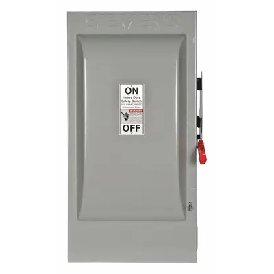 Siemens Safety Switch: Fusible, 200 A, Three Phase, 600V AC, 316 Stainless Steel - Fusible Safety Switches