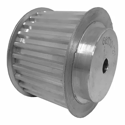 Dayton Timing Pulley: Trapezoidal, Plain, For T10 Timing Belt Section, For 50 mm Belt Wd - T10 Section Timing Belt Pulleys