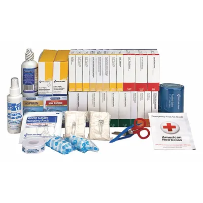 FIRST AID ONLY Complete Refill or Kit: 446 Components, 75 People Served - Complete First Aid Kit Refills