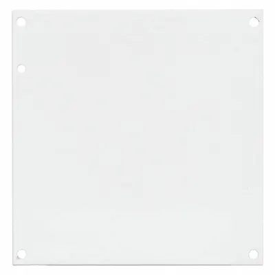 HOFFMAN Interior Panel: Back Panel Panel, 8.75 in Overall Ht, 8.88 in Overall Wd - Interior Mounting Panels