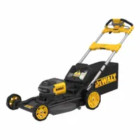DEWALT Battery-Powered Lawn Mower Kit: Self-Propelled, 21 in Cutting Wd, Variable Speed Settings (MPN DCMWSP700Y2)