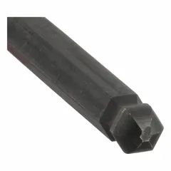 This ball end hex screwdriver features a 1/4 in tip size and 9 3/4 in overall length, constructed from alloy steel. The long-length design allows access to hex fasteners at an angle, suitable for tight or recessed spaces where straight alignment is not possible.