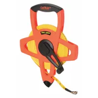 CRESCENT LUFKIN Long Tape Measure: Manual, FM060CME, Metric, 60 m, 1/8 in/1 cm, Plastic with Grip
