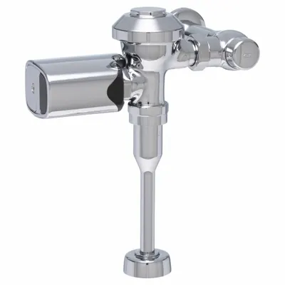 ZURN Automatic Flush Valve: ZERK-SM, 0.5 gpf Gallons per Flush, Battery, 11 1/2 in Rough-In - Urinal Automatic Flush Valves