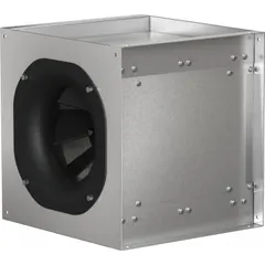 This direct-drive blower includes a drive package and features an electronically commutated motor with a composite mixed-flow wheel. It delivers 2,259 cfm at 0.250 in SP, operates on 115/208-230V AC single-phase, and has CW rotation. The unassembled unit is UL/cUL 705 Listed and suitable for ducted air movement in HVAC and industrial ventilation systems.