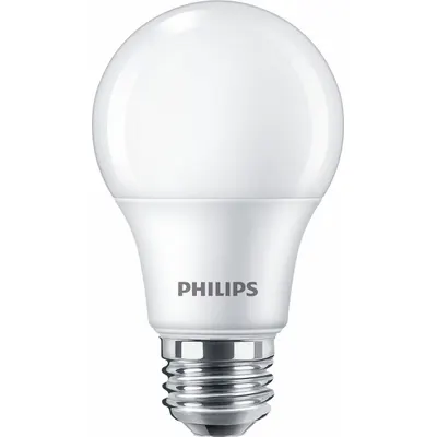 PHILIPS Compact LED Bulb: Medium Screw (E26), LED, (A) Classic, A19, 5 W Watt, 4000K - Medium Screw Base (E26) Lamps