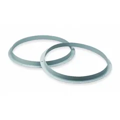 This stainless steel companion flange is designed for use with 24-inch tubeaxial fans. It includes predrilled mounting holes with a 1/2-inch diameter for secure attachment to ductwork or wall openings, ensuring proper airflow alignment in ventilation systems.