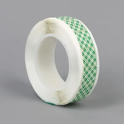 3M 4016 Double-Sided Foam Tape Square, 1 in x 1 in, 62.5 mil, Tan, Acrylic - Double-Sided Foam Tape Strips & Squares