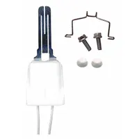 Hot Surface Igniter: Universal, Silicon Carbide, 15 1/2 in Lead Lg, 120V AC, Plug-In, Flat Tip (MPN SKIT03033)