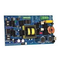 The ALTRONIX AL1024ULXB2 is a power supply board that converts 115V AC input to 24VDC at 10A. Constructed with phenolic/fiberglass material, it is used to power security, access control, and industrial automation equipment.