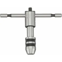 APPROVED VENDOR Tap Wrench: T Handle, Ratcheting Sliding, #0 to 1/4" Tap Capacity