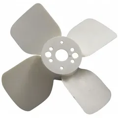 This Dayton plastic fan blade has a 4-inch propeller diameter and four blades with a counterclockwise (CCW) facing discharge. It is used for moving air in ventilation, cooling, and exhaust systems in industrial and commercial facilities.