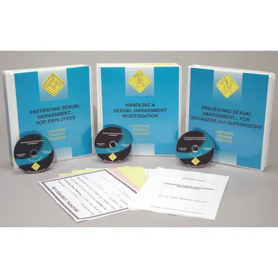 MARCOM Training Kit: Sexual Harassment in the Workplace (all Three DVDs), Training Kit - Sexual Harassment Prevention Training