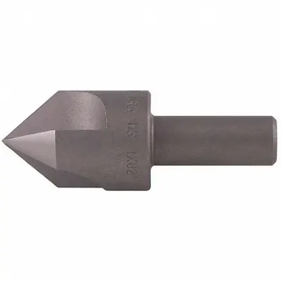 KEO Countersink: 60°, 3 Flute, 1/4 in Body Dia - General Purpose Three-Flute Countersinks