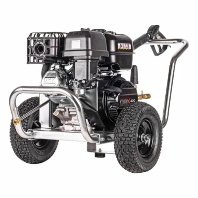 SIMPSON WaterBlaster Pressure Washer: Heavy Duty, Cart, 4,400 psi, 4 gpm - Cold Water Pressure Washers