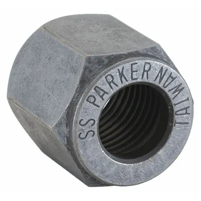 PARKER Ferulok Flareless Bite-Type Compression Fitting Nut - Flareless Bite-Type Stainless Steel Compression Fittings