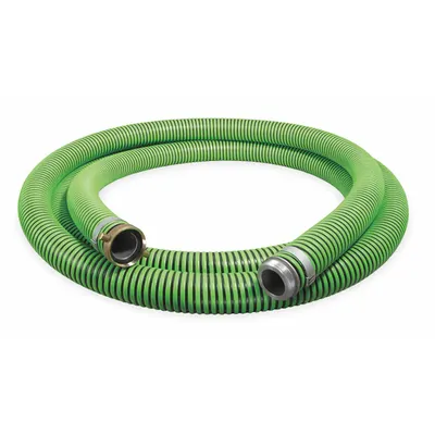 CONTINENTAL Thermoplastic Rubber Water Suction & Discharge Hose - Thermoplastic Rubber Water Suction & Discharge Hose Assemblies with Polyethylene Helix Reinforcement
