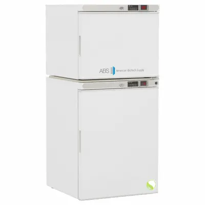 AMERICAN BIOTECH SUPPLY Laboratory Refrigerator and Freezer: 5.2 cu ft Refrigerator Capacity - General Purpose Lab Refrigerator-Freezers