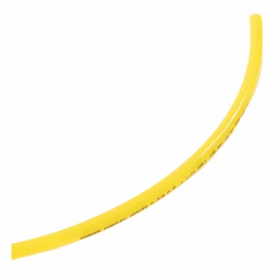 PARKER Standard Polyurethane Tubing, 3/32 in ID, 5/32 in OD, 500 ft, Yellow