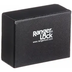 Steel guard designed to enclose and protect padlocks from physical attack, weather, and debris. Accommodates both standard and long shackle padlocks. Guard length 3 in, guard width 1 11/16 in. Suitable for securing gates, lockers, and equipment in industrial and commercial settings.