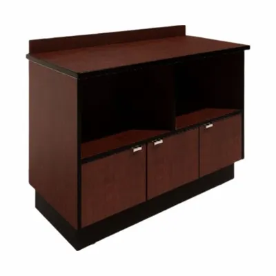PLYMOLD Microwave Cabinet: Microwave Cabinet, Leveling Glides, Blossom Cherrywood - Microwave Cabinets