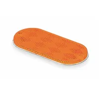 Reflector: Oval, Amber, 4 3/8 in Overall Lg, 1 7/8 in Overall Wd (MPN 41033)
