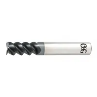 OSG Square End Mill: Carbide, TiAlN Coated, 3 Flute, 5 mm Mill Dia, 16 mm LOC, 64 mm OAL (MPN HP460-1968)
