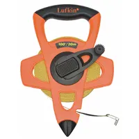 CRESCENT LUFKIN Long Tape Measure: Manual, FM030CME, Metric/SAE, 100 ft / 30 m, 1/8 in/1 cm, Manual