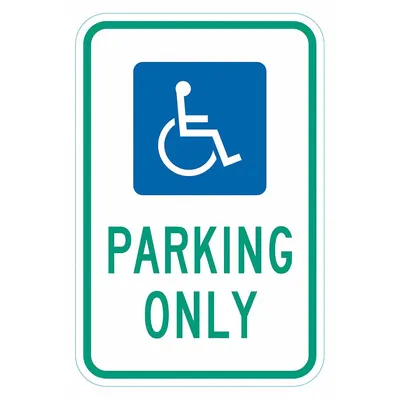 LYLE Handicapped Parking Only Sign - Handicapped Parking Only Signs