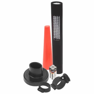 NIGHTSTICK Dual Light Flashlight: 150 lm, 10 hr Run Time at Max. Brightness, 2 Light Outputs - Flashlights