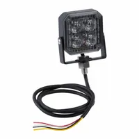GROTE Strobe Light: Strobe, Blue, 1 1/8 in Overall Wd, 3 1/2 in Overall Ht, LED, 12 to 24V DC (MPN 76795)