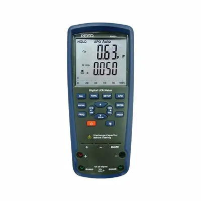REED INSTRUMENTS LCR Meter: 2,000 pF to 2,000 uF, 20 ohm to 200 megaohm - LCR Meters