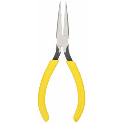 KLEIN TOOLS Needle Nose Plier: 2 in Max Jaw Opening, 6 5/8 in Overall Lg, 1 7/8 in Jaw Lg - Needle-Nose Pliers