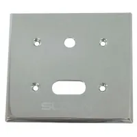 Brass cover plate for Royal® series flush valves. Used as an inside and outside cover to protect the flush valve mechanism. Suitable for commercial restroom applications
